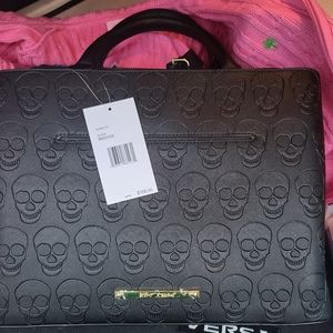 NEW Betsey Johnson Skull Handbag